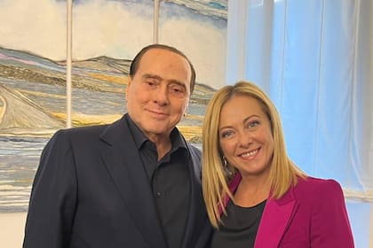 Silvio Berlusconi y Giorgia Meloni hicieron las paces