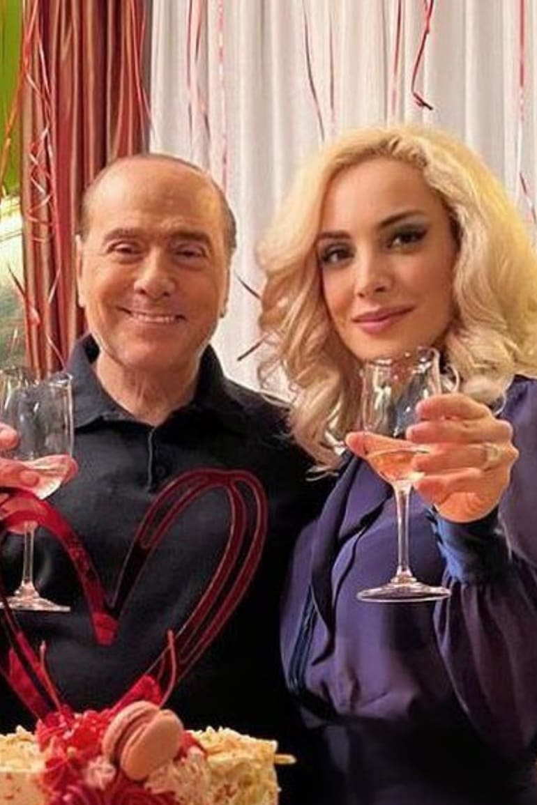 Silvio Berlusconi y su pareja, Marta Fascina