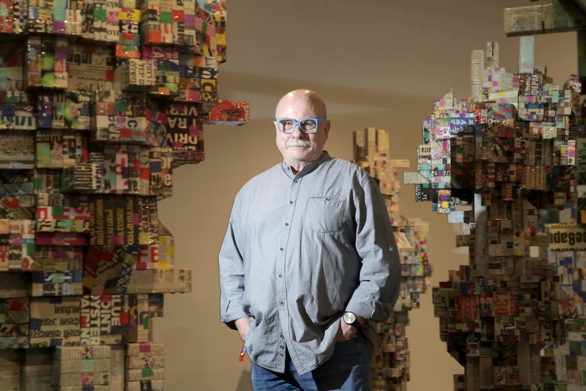 Silvio Fischbein, en el Centro Cultural Borges