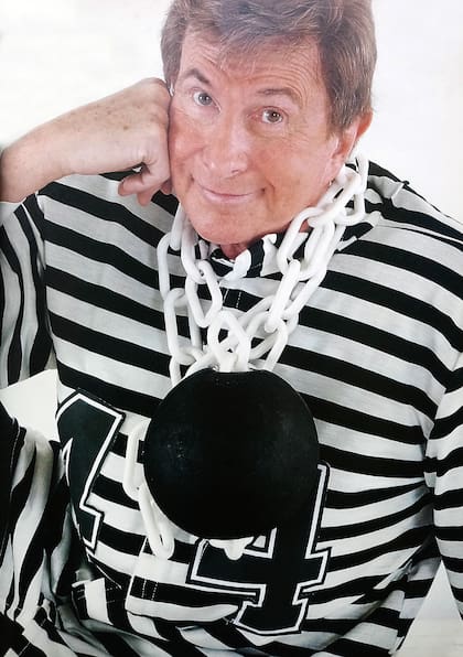Silvio Soldán se tomó con humor su detención, tiempo después, en una producción de la revista Gente.