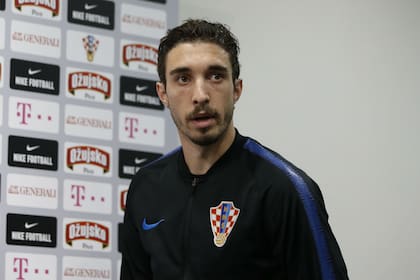Sime Vrsaljko jugador de Atlético Madrid, uno de los titulares en Croacia