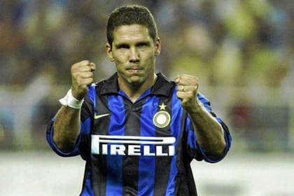 Simeone jugó en el Inter entre 1997 y 1999