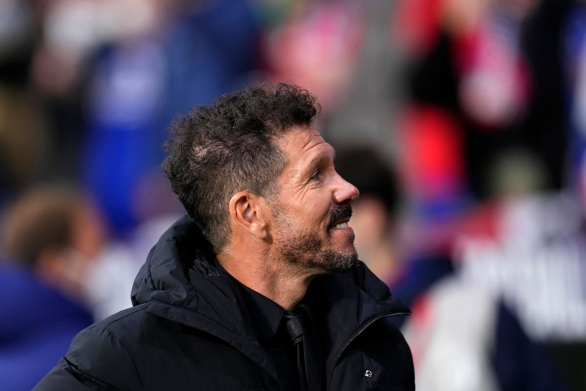 Simeone se refirió a declaraciones de Xavi en la previa del partido en el que se enfrentarán el Aleti y el Barça