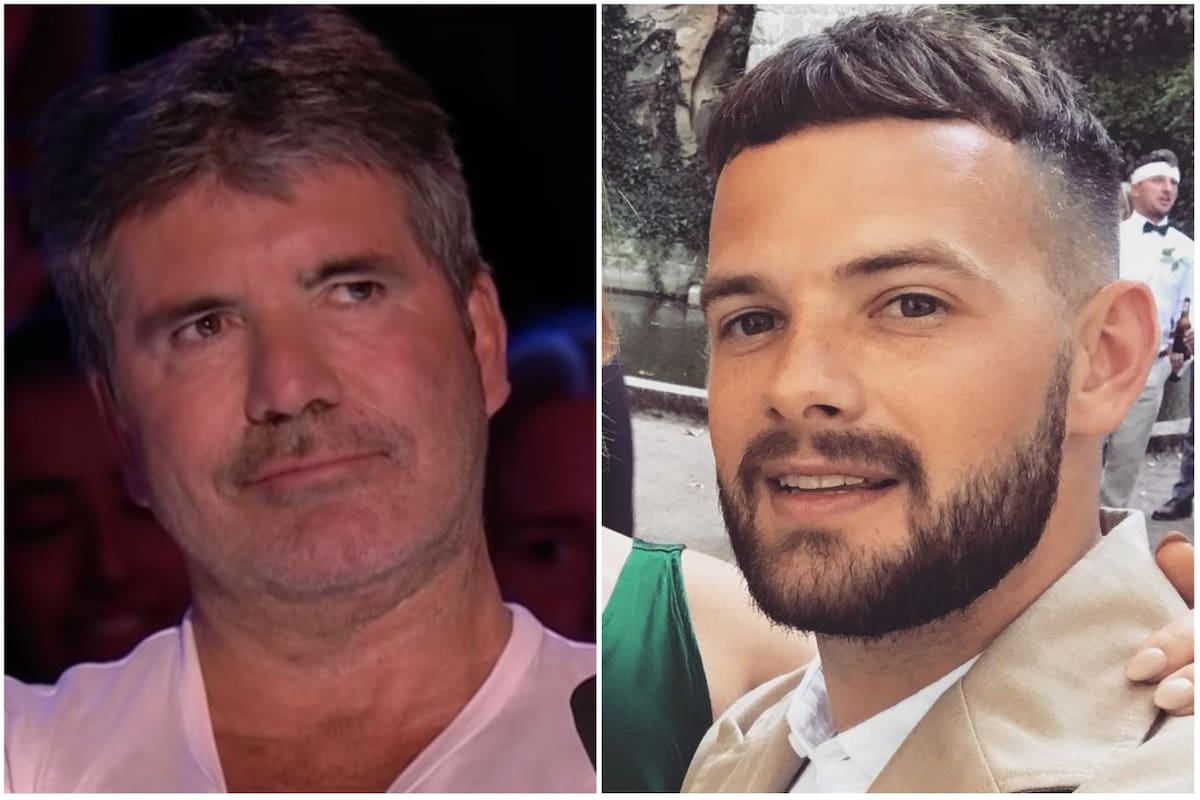 Simon Cowell fue jurado en The X Factor durante la temporada que Tom Mann concursó (Crédito: Twitter/Instagram)