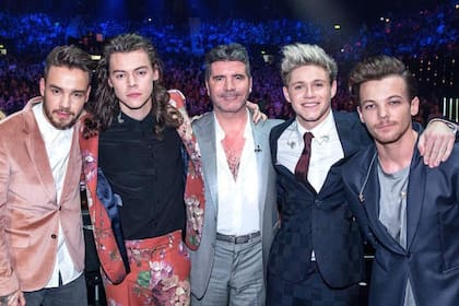 Simon Cowell se convirtió en 2010 en el creador de One Direction (Foto: Instagram @onedirection)