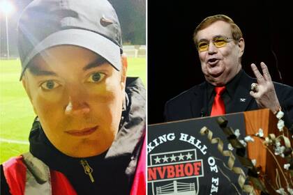 Simon Edwards está reconstruyendo la relación con su progenitor, el famoso comentarista de boxeo Bob Sheridan, quien no tiene otros herederos de su patrimonio de 300 millones de dólares