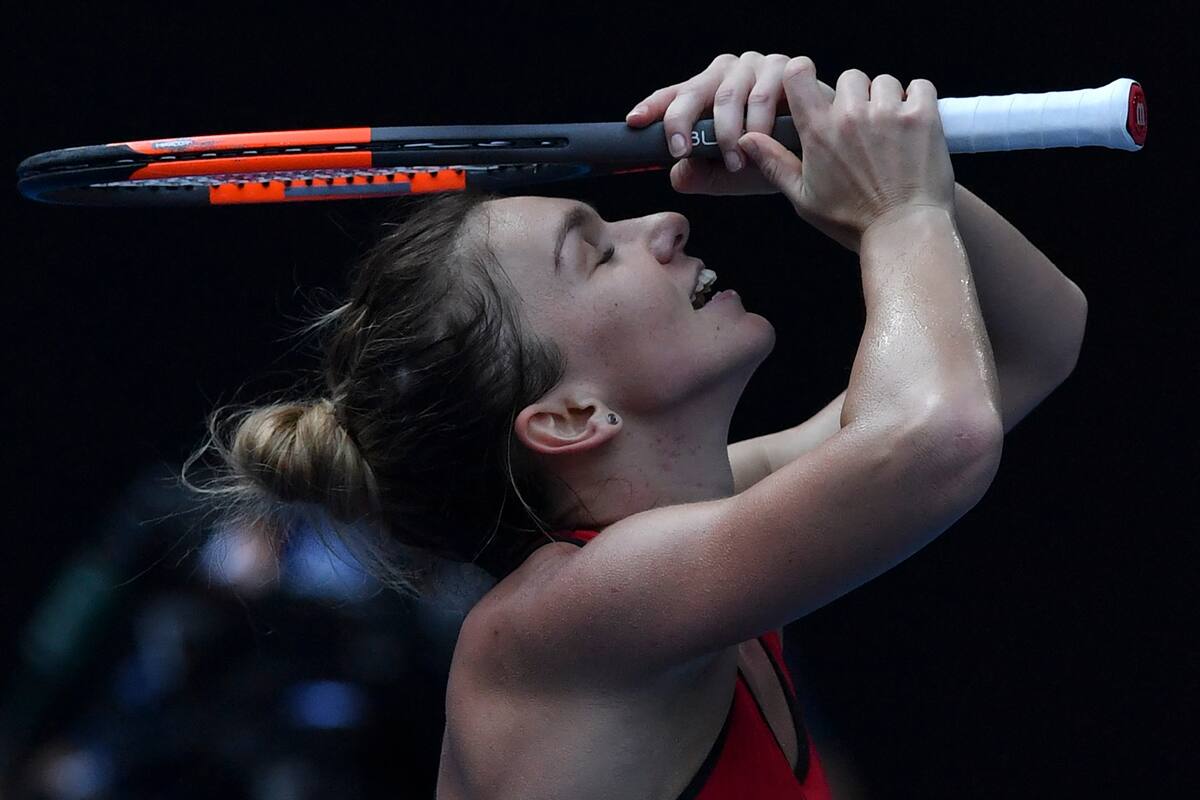 Simona Halep, Finalista en el Abierto de Australia