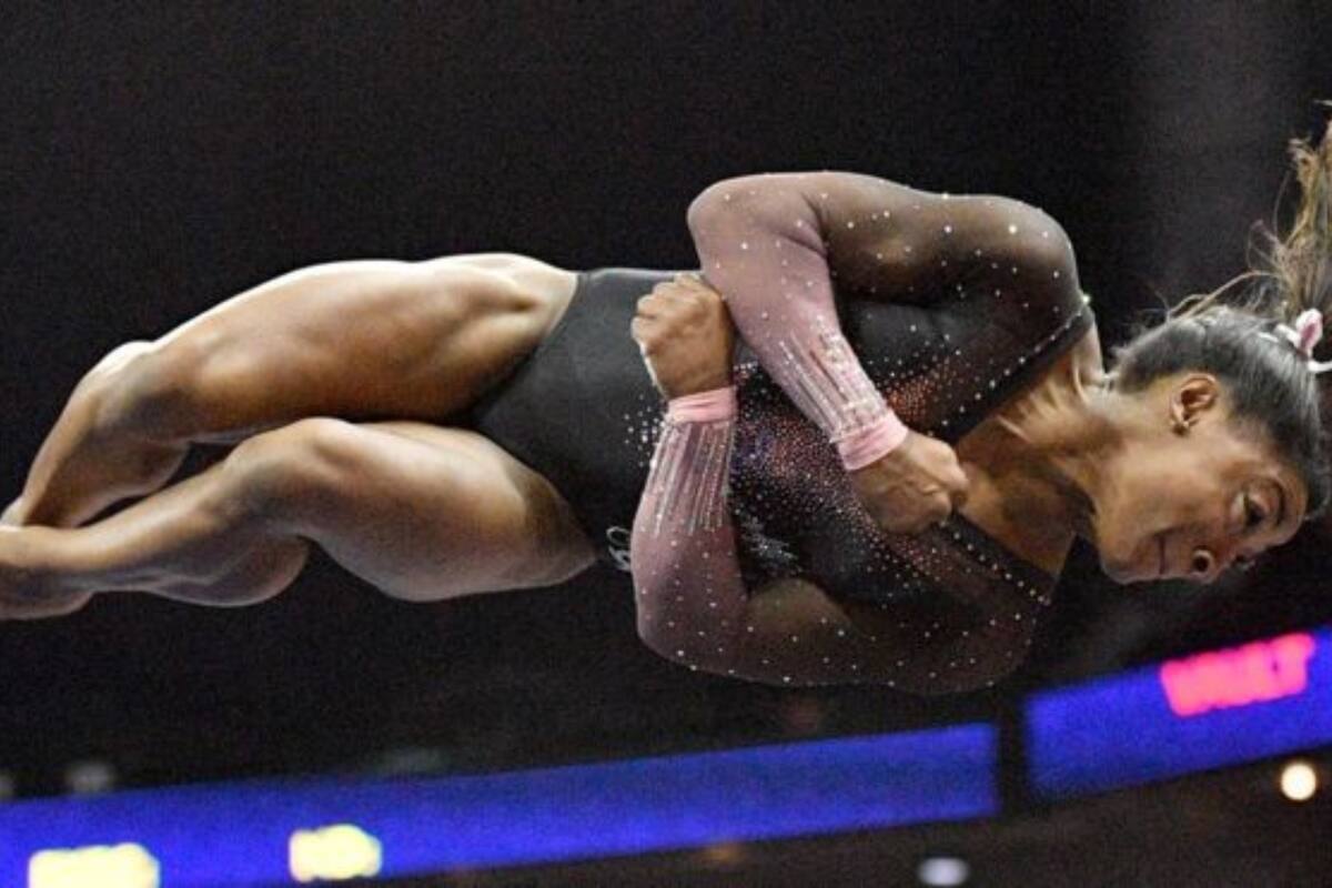 Simone Biles posiblemente es la mejor en la historia de la gimnasia