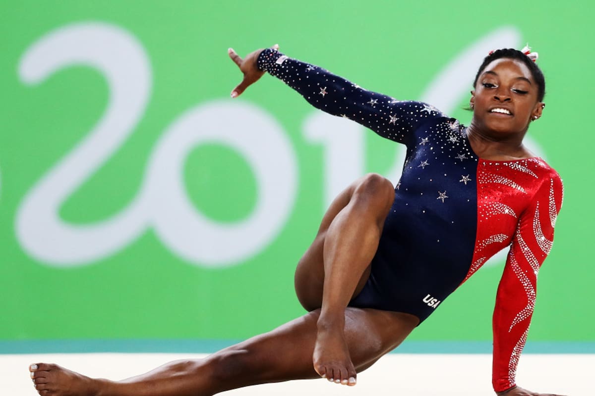 Simone Biles se expresó en una carta