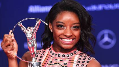 Simone Biles se quedó con la distinción femenina