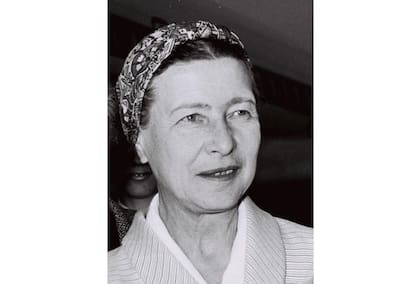 Simone de Beauvoir en 1967