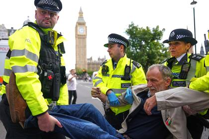 Simpatizantes de Palestine Action se enfrentan con la policía de Londres; hay varios detenidos