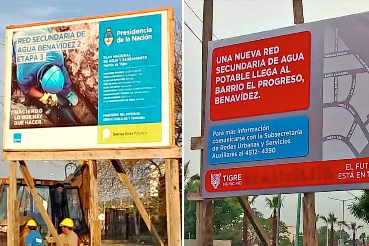 Sin dar nombres propios, el Presidente cuestionó a los intendentes que se adjudican obras que se desarrollan con fondos nacionales