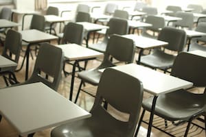 Baja adhesión al paro docente