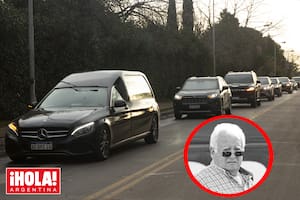 Sin flores ni pompa, pero con amor familiar, el cuarto hombre más rico de la Argentina fue despedido en el cementerio de Pilar fiel a su estilo de vida