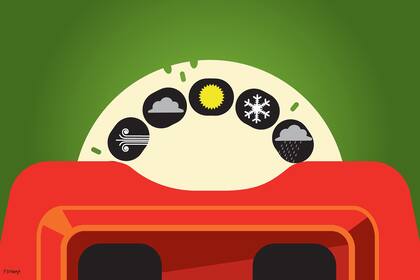 Sin lluvias y pocas nubes por varios días. Fin de semana a pleno sol con 17°C. Sube la temperatura a partir del sábado por varios días.