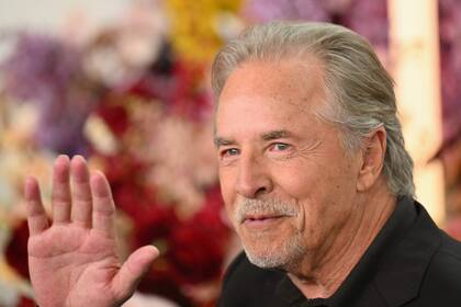 Sin reparos y con mucha buena onda, el actor estadounidense Don Johnson devolvió cada saludo en su paso por la alfombra roja del Disney Upfront 2024, un evento que se realizó en North Javits Center, en la ciudad de New York