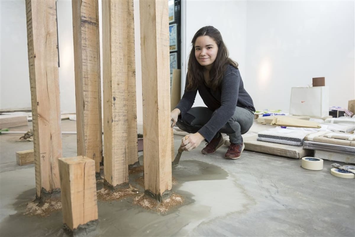 Sin título #11, collage, acuarela y lápiz sobre papel