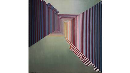 Sin título, acrílico sobre tela, 1969