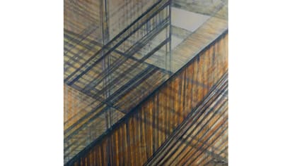 Sin título, acrílico sobre tela, 2001