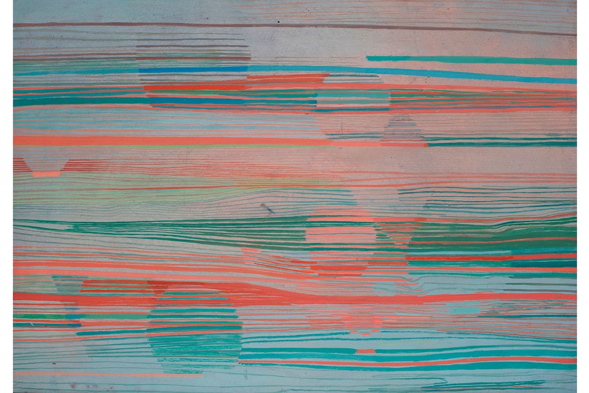 Sin título, acuarela sobre cartón, 1957