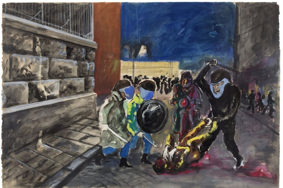 Sin título, ca. 1968, acuarela s/papel