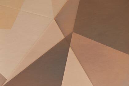 Sin título, de la serie Repliegues. Papel fotográfico plegado, velado y estabilizado, 2015/2016