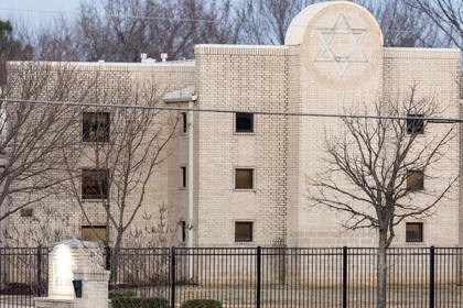 Sinagoga de la Congregación Beth Israel, el 16 de enero de 2022, en Colleyville, Texas. (Foto AP/Brandon Wade, archivo)