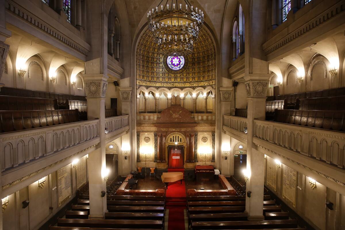 Sinagoga templo libertad, situada en la la calle Libertad al 600