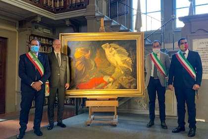 El director de la Galería de los Uffizi de Florencia presentó esta mañana la muestra "Dante, la visión del arte", con obras maestras de distintas colecciones, que se expondrá en 2021