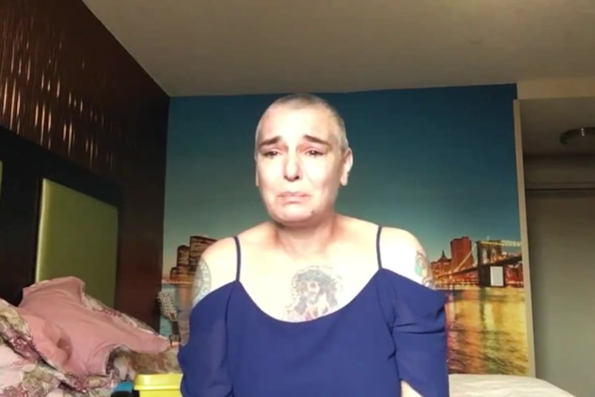 Sinéad O'Connor publicó una serie de tuits en los que pidió oraciones para su hijo Shane