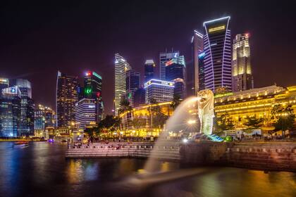 Singapur, donde termina el recorrido del tren