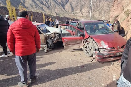 Siniestro vial en la ruta 82, Mendoza