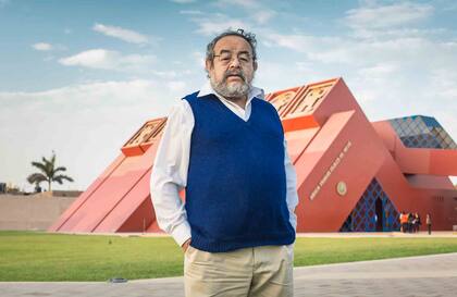 El arqueólogo Walter Alva, actual director del Museo Tumbas reales de Sipán.