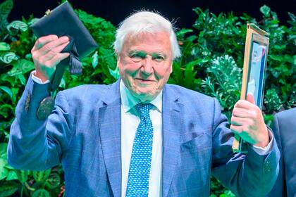 Sir David Attenborough superó a la actriz estadounidense en la marca de obtención de seguidores más veloz