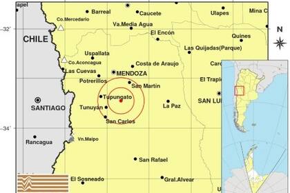 Sismo en Mendoza