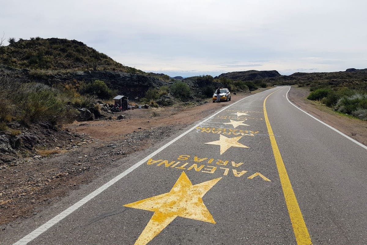 Sitio en la RN 144 cerca de San Rafael, Mendoza, donde en 2017 perdieron la vida 15 personas
