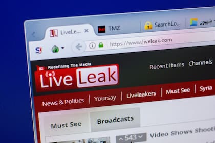 Sitios como LiveLeak comparten producciones de video de tono violento, que suelen ser removidas de las plataformas de las principales compañías tecnológicas