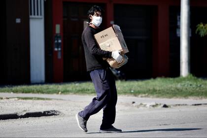 Situación en Mar del Plata con muchas personas en las calles
