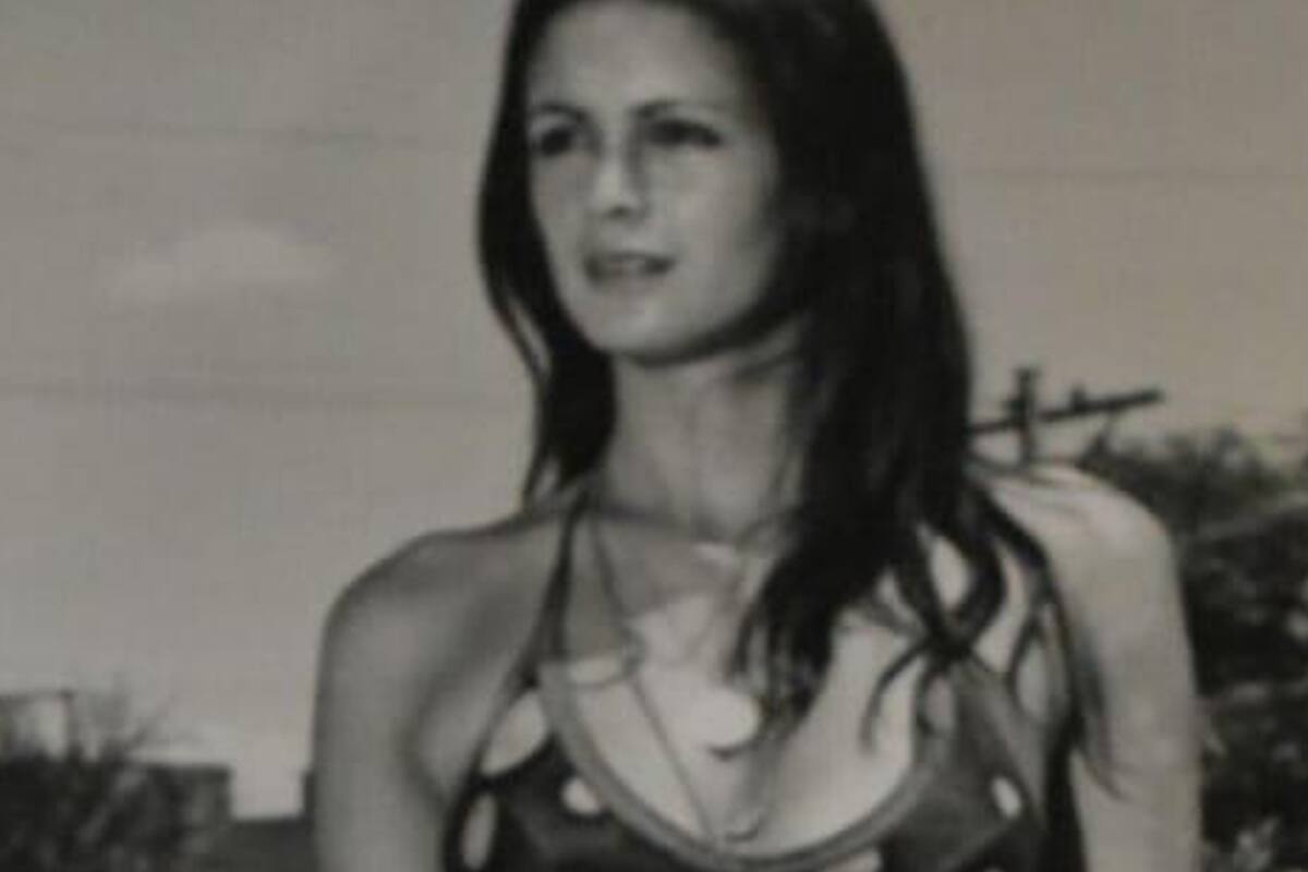 La foto que se hizo para anotarse en el primer concurso en el que participó: Miss Sierras de Córdoba, en marzo de 1978.