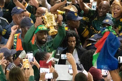 Siya Kolisi, capitán de los Springboks