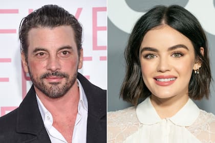 Skeet Ulrich y Lucy Hale