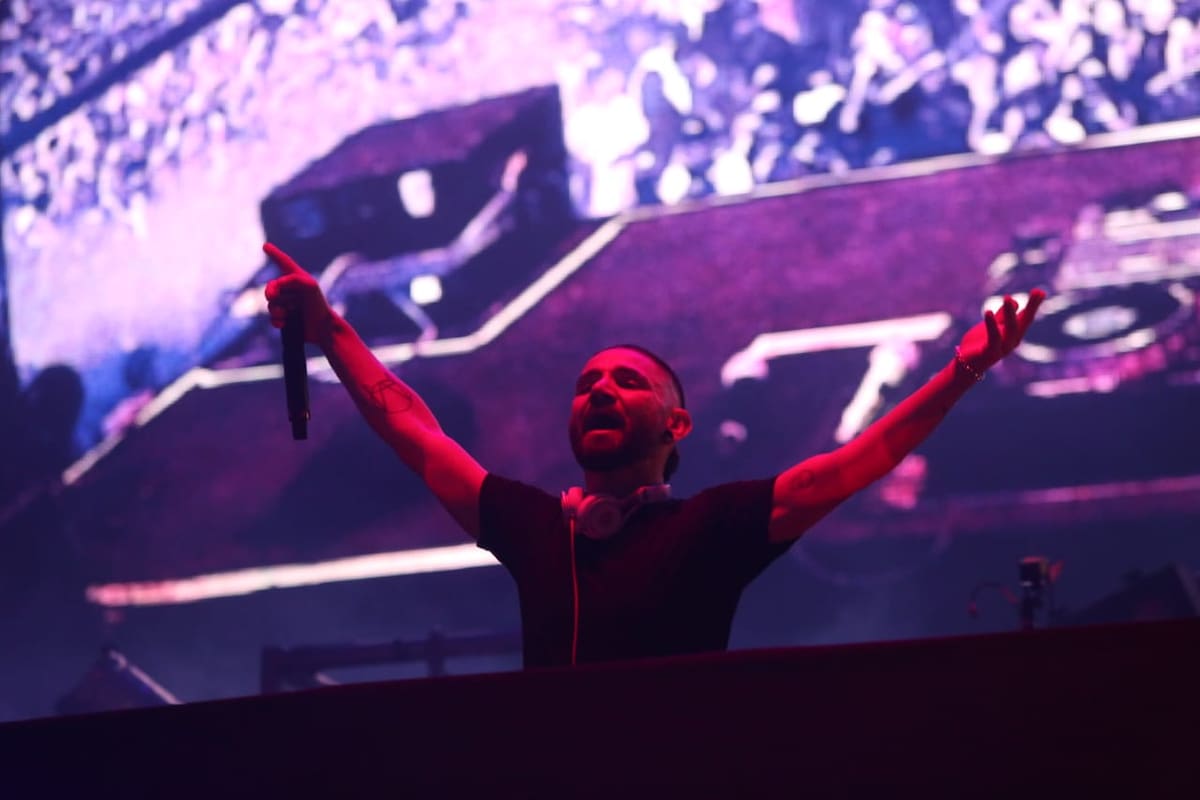 Skrillex, el ídolo de Bizarrap, invitó al productor argentino a compartir el cierre de Lollapalooza Argentina 2023