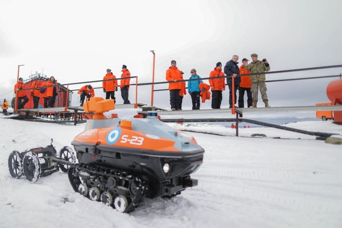 Skua, el robot diseñado en la Argentina que se estuvo probando en la Antártida