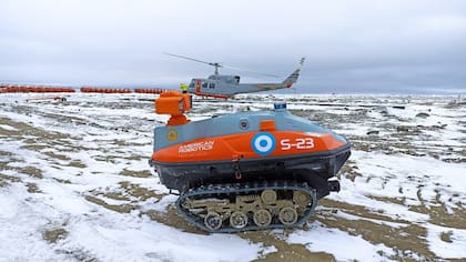 Skua, el robot diseñado en la Argentina que se estuvo probando en la Antártida