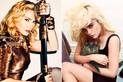 Sky Ferreira, también platinada para parecerse a la diva
