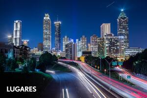 Skyline de Atlanta.