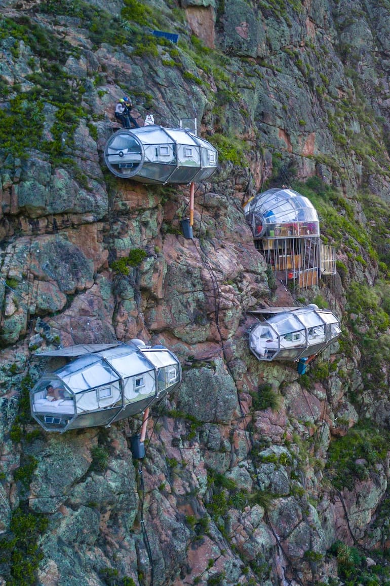 Skylodge Adventure. Valle Sagrado. Perú.
Gentileza Natura Vive.