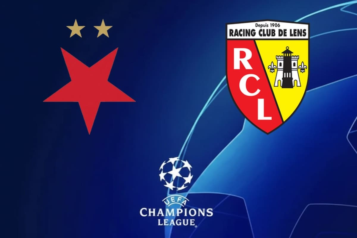 Slavia Prague y Lens disputaron uno de los encuentros de la jornada de la Champions League