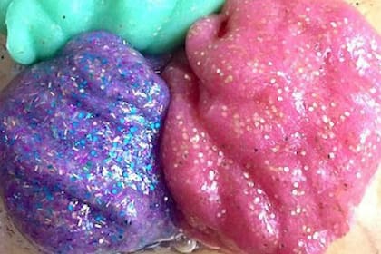Slime viscoso con brillos